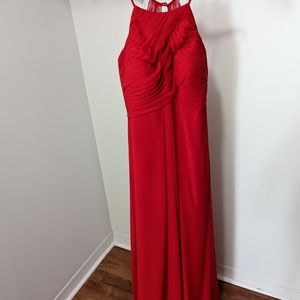 Azazie Gown, Red